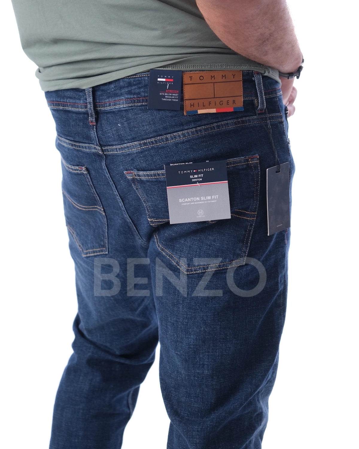 TM - Jean Homme Slim Fit - Bleu Pierre Vintage