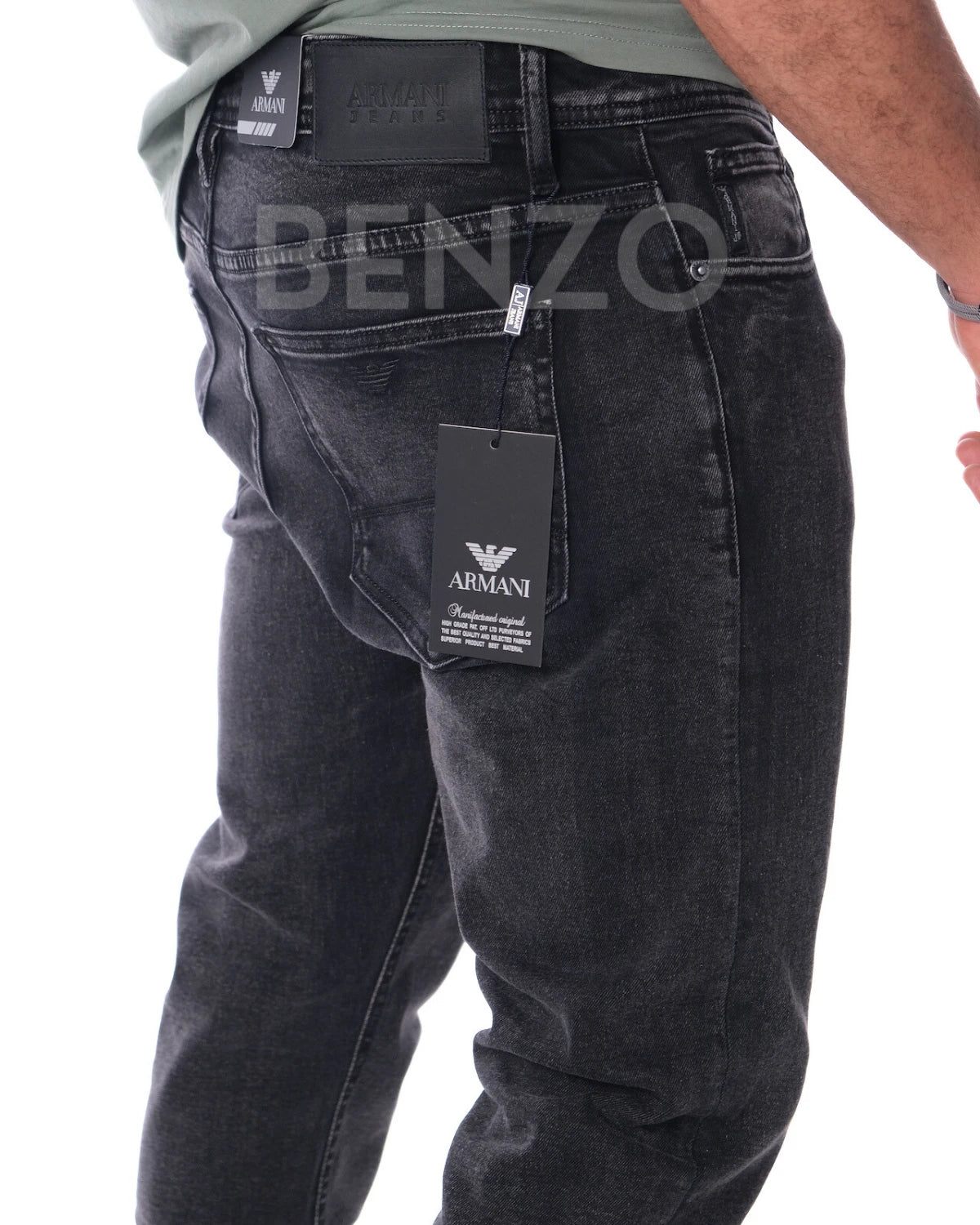 ARM Jeans Homme  Regular Noir