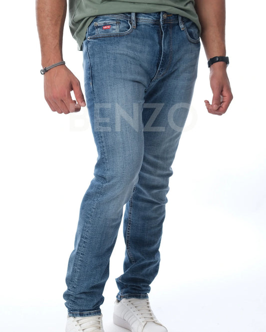 LVS - Jeans Homme Slim Fit  Bleu Vintage