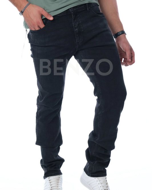 LVS Jeans Homme Slim Fit Noir