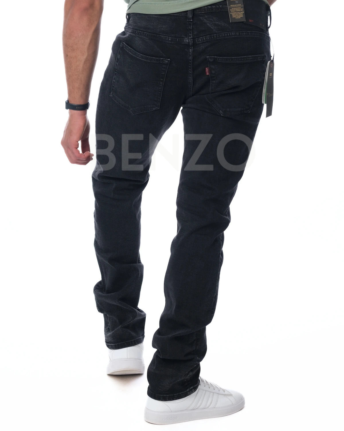 LVS Jeans Homme Slim Fit Noir