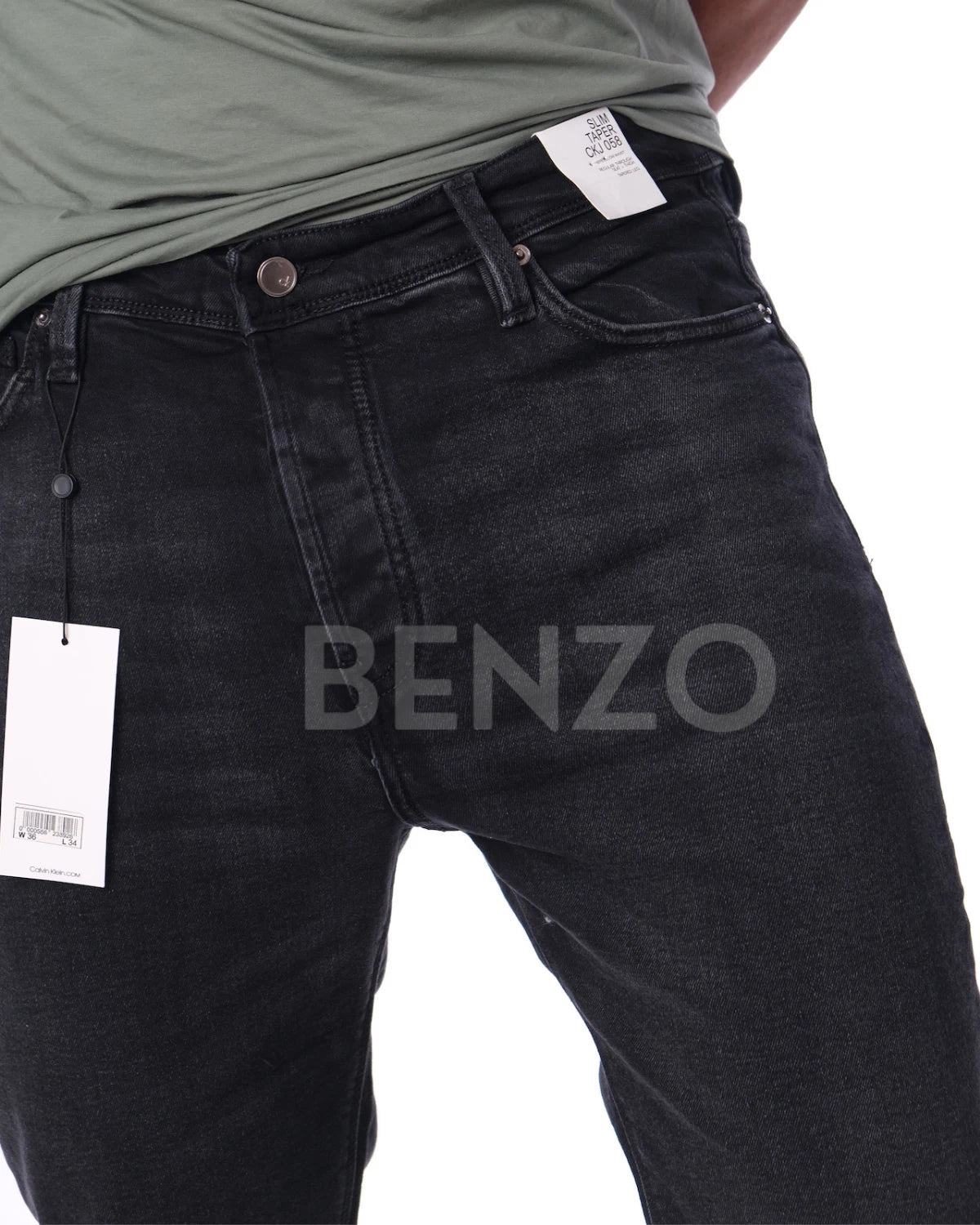 CK Jeans Homme Slim Fit  Noir