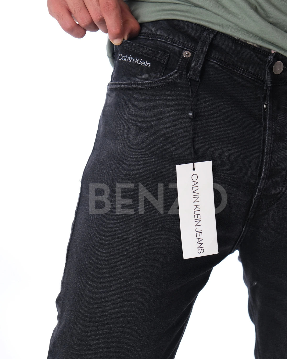 CK Jeans Homme Slim Fit  Noir