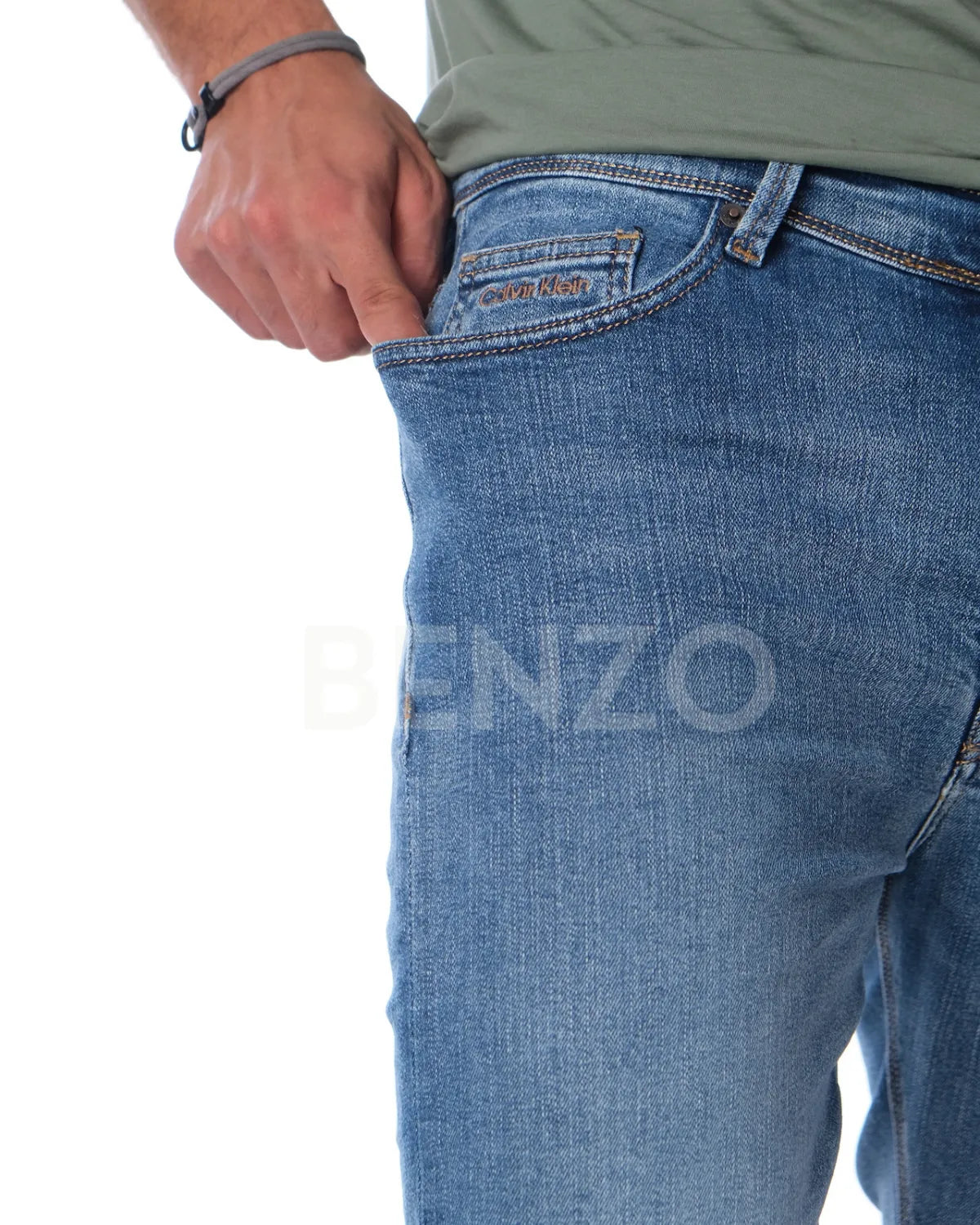 CK Jeans Homme Slim Fit Blue Vintage