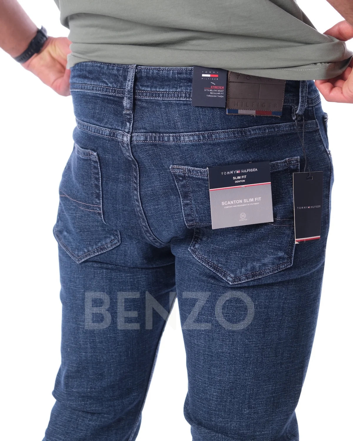 TM - Jean Homme Slim Fit Bleu Classique