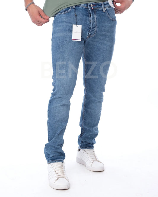 TM - Jean Homme Slim Fit Bleu Ciel Vintage